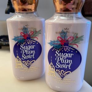 Bath and body works sugar plum swirl lotion
